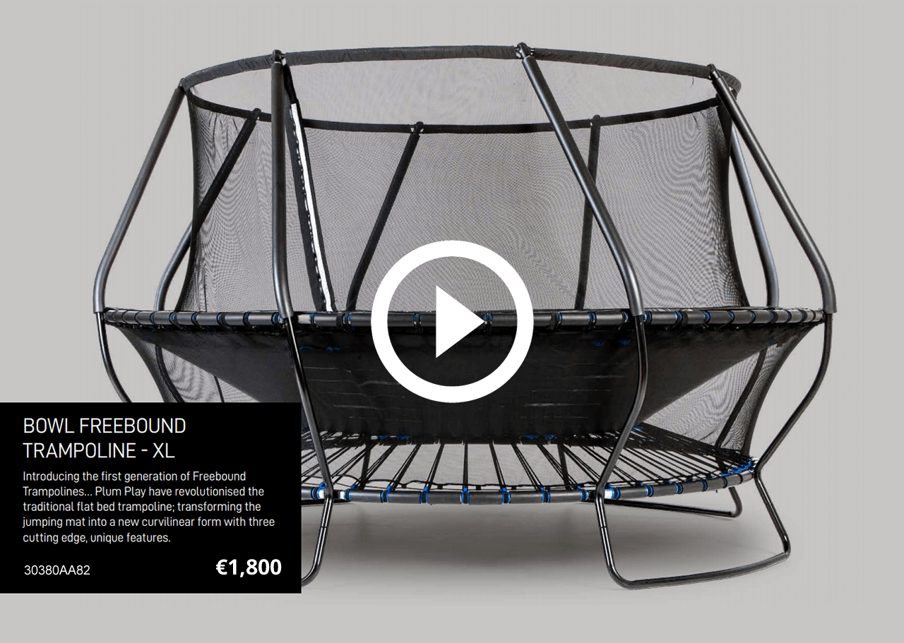 Plum Bowl Trampoline Main Image